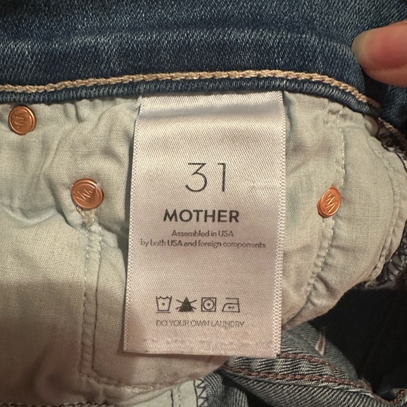 Women's MOTHER The Weekender Fray Size 31 - Picture 5 of 6